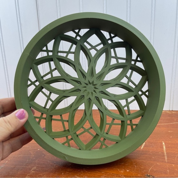 Floral Design Catch All Tray, The Kovi Catch-All Tray, Trinket Dish - Picture 5 of 7